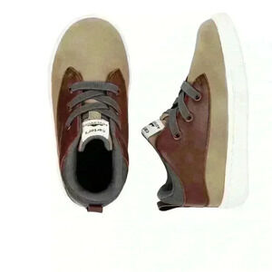 Carter's Tan and Brown Kids Sneakers